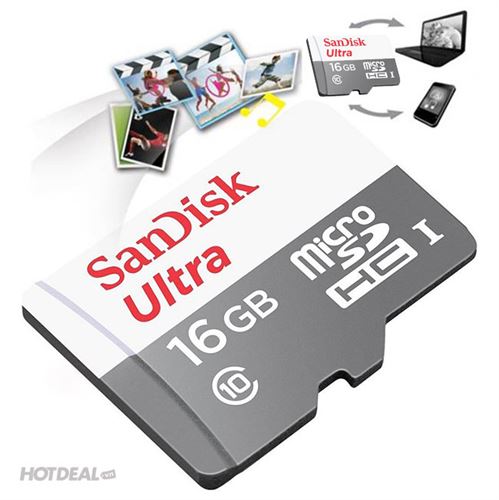 Thẻ nhớ SANDISK SD 16G C10
