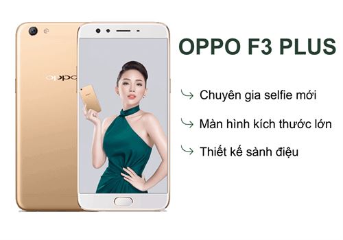 Điện thoại Oppo F3 plus