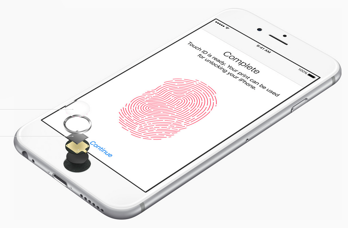 iPhone 6s Plus Touch ID