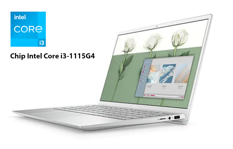 Laptop Dell Inspiron 13 5301 (5301-N3I3016W) (i3-1115G4) (Bạc) | Chip xử lý mới nhất