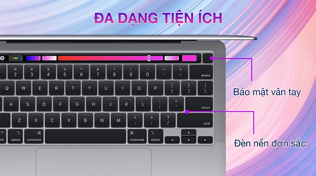 MacBook Pro 13 inch M2 2022 - Bàn phím