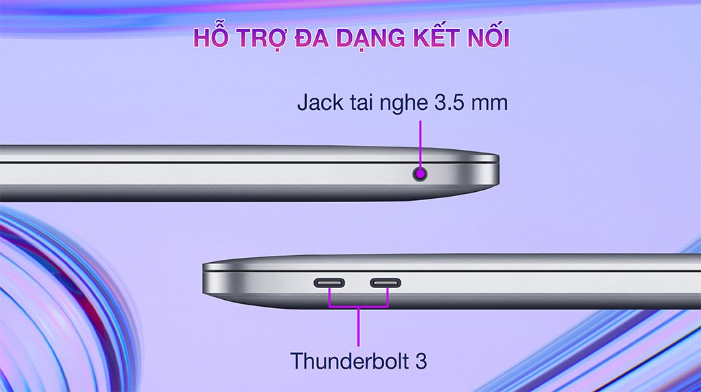 MacBook Pro 13 inch M2 2022 - Cổng kết nối