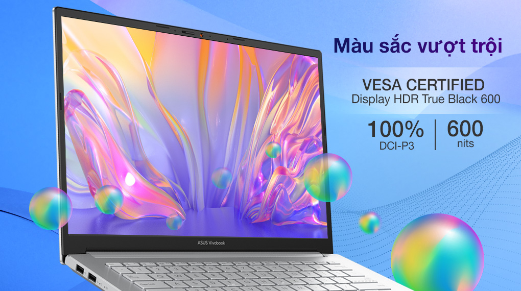 Asus VivoBook Pro OLED M3401QA R5 5600H (KM006W) - Độ tái tạo màu
