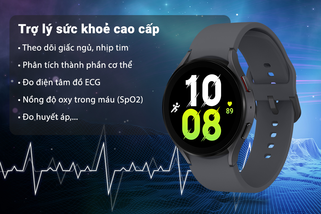 Samsung Galaxy Watch5 LTE 44 mm - Trợ lý sức khoẻ