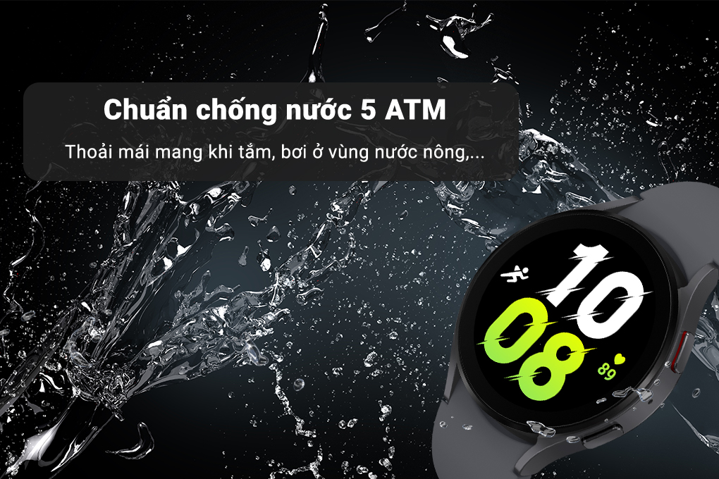 Samsung Galaxy Watch5 LTE 44 mm - Chống nước 5 ATM