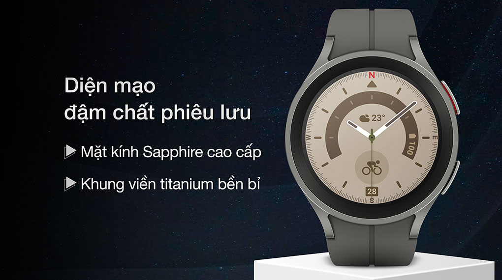 Samsung Galaxy Watch5 Pro - Thiết kế